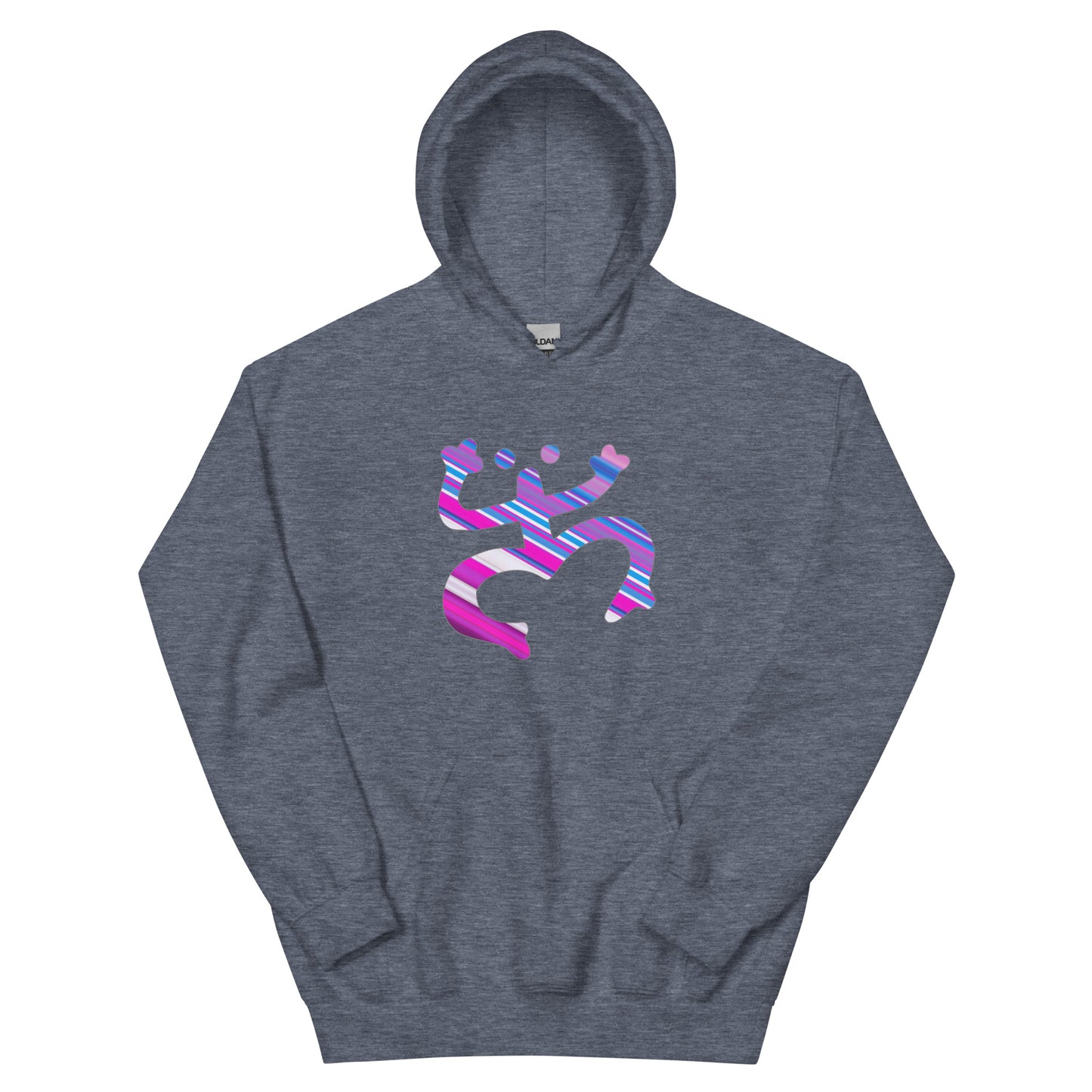 Pink Pattern Taino Coqui Unisex Hoodie