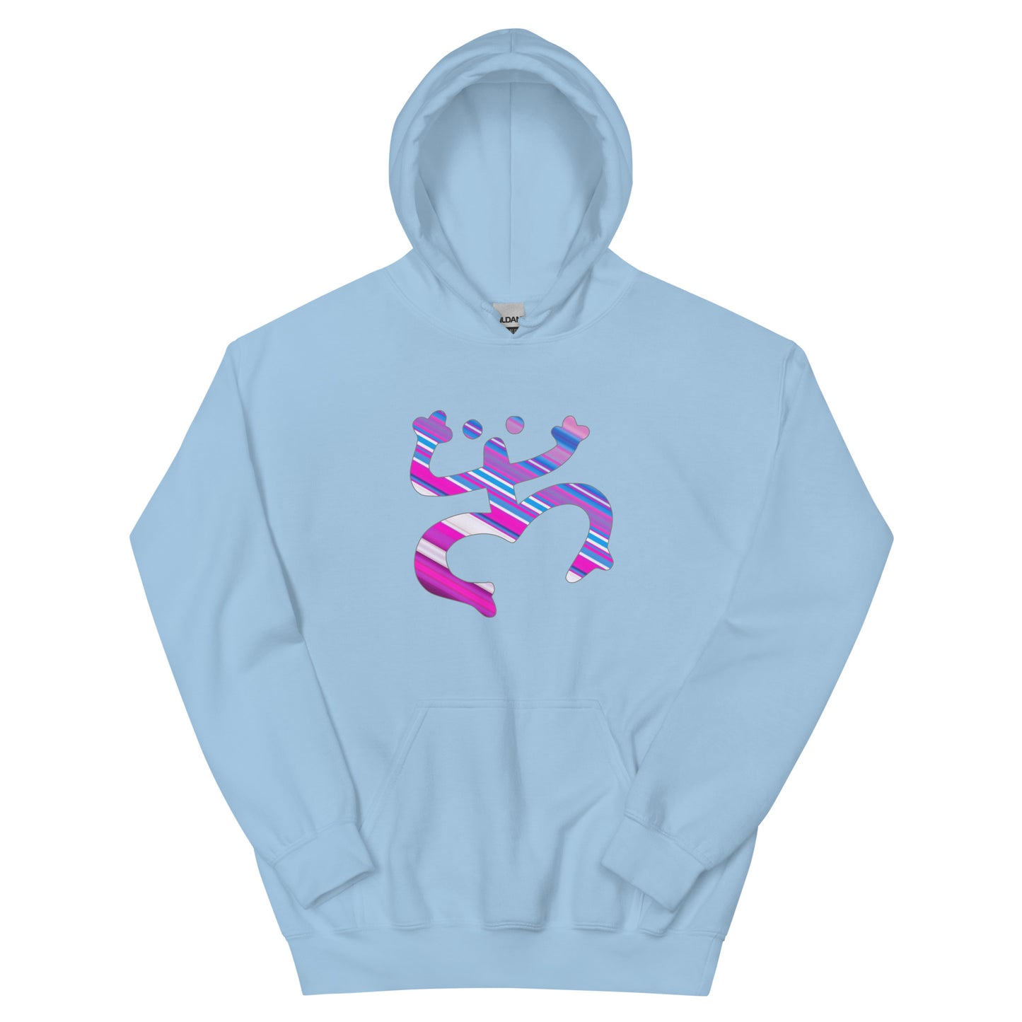 Pink Pattern Taino Coqui Unisex Hoodie