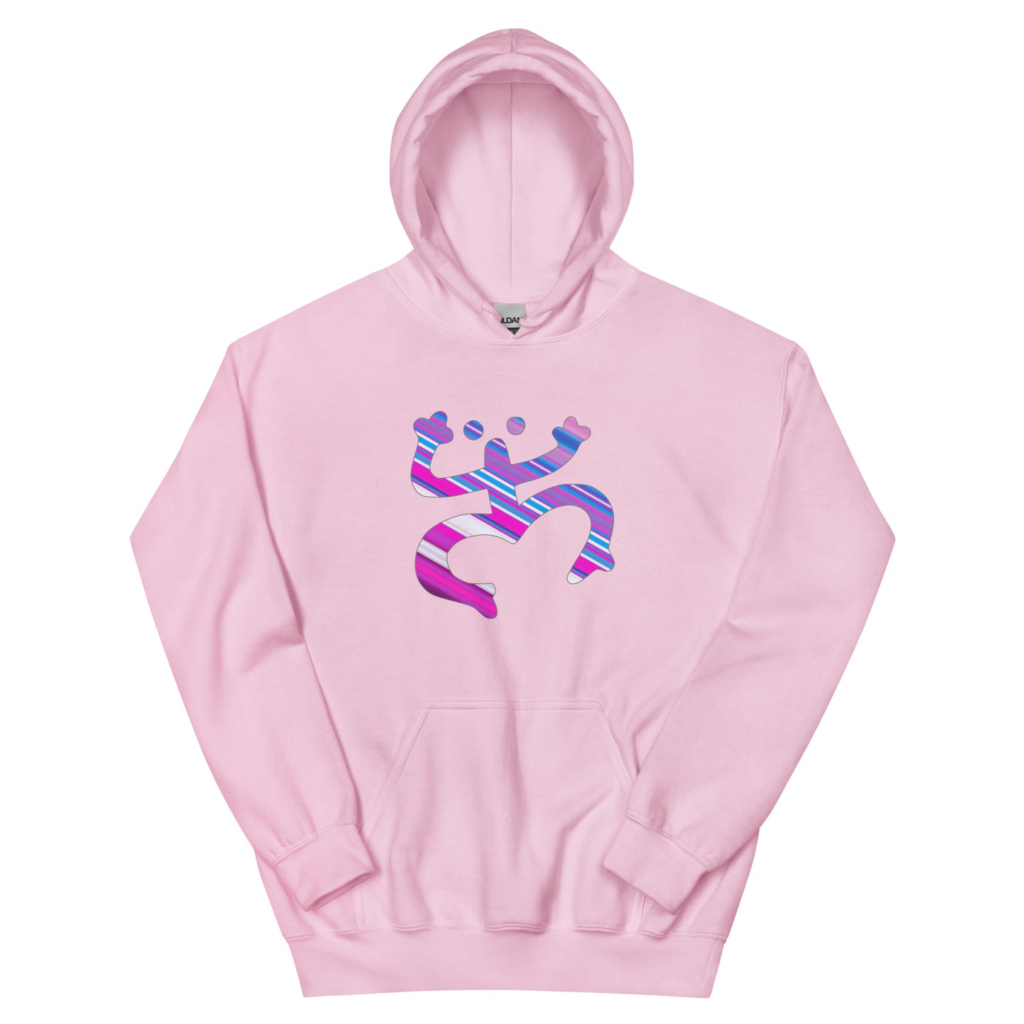 Pink Pattern Taino Coqui Unisex Hoodie