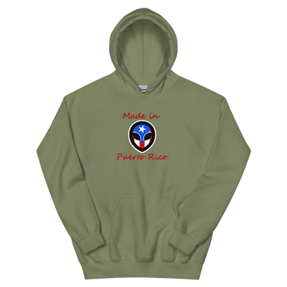 Alien made in PR Unisex Hoodie