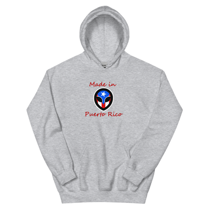 Alien made in PR Unisex Hoodie