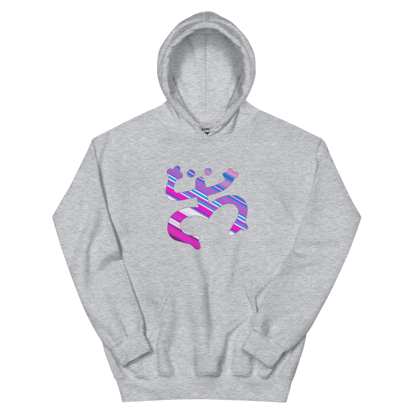 Pink Pattern Taino Coqui Unisex Hoodie