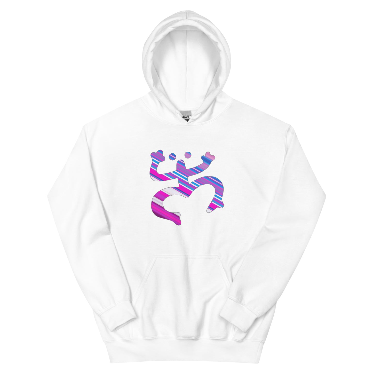 Pink Pattern Taino Coqui Unisex Hoodie