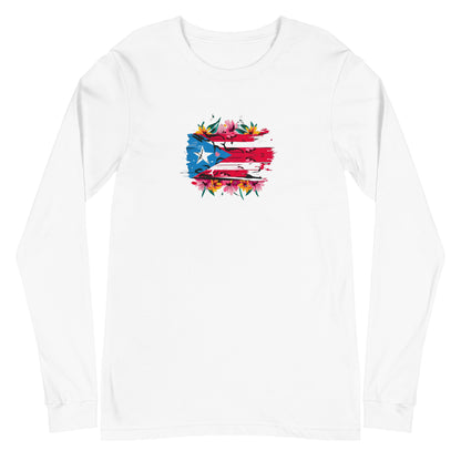 PR flowers Long Sleeve Tee