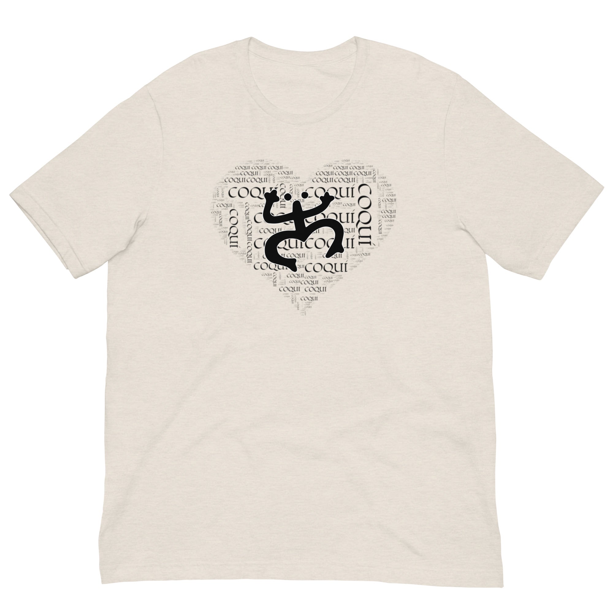 Coquí Heart Unisex t-shirt – Boricua-Shop