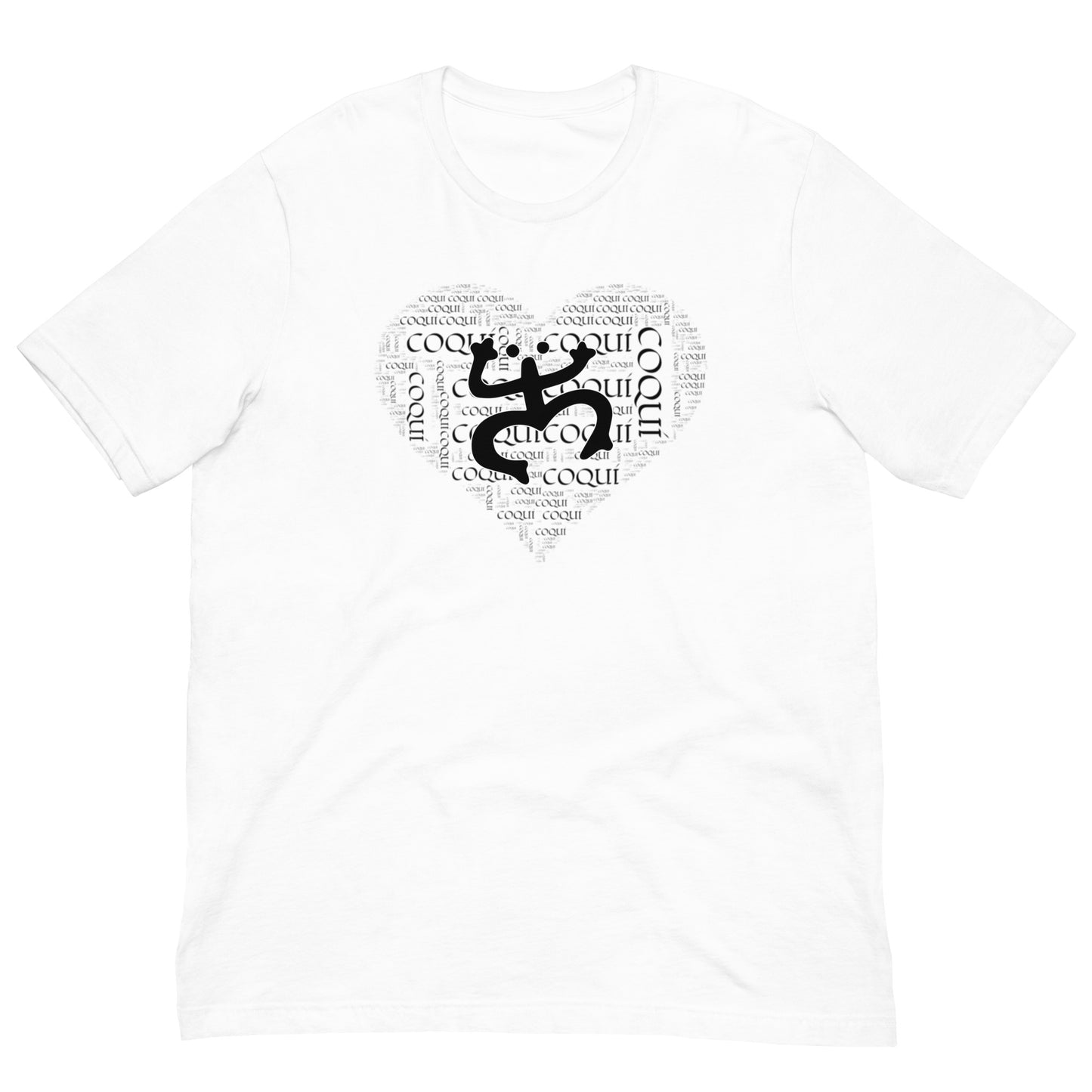 Coquí Heart Unisex t-shirt