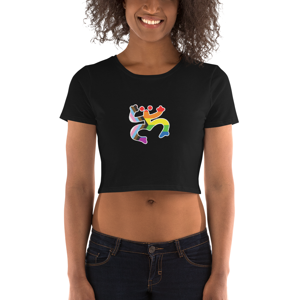 Taino Coqui LGBTQ Crop Tee