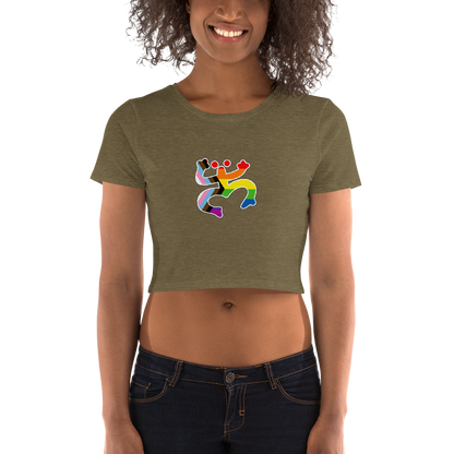 Taino Coqui LGBTQ Crop Tee